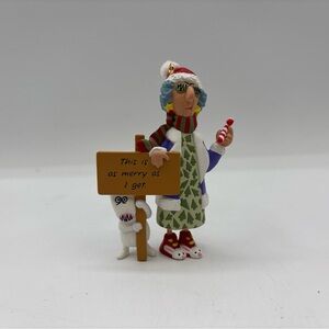 Hallmark Keepsake Ornament Dated 1996 Vintage Maxine Handcrafted